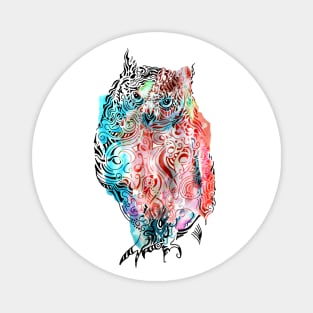 Doodle Owl Magnet